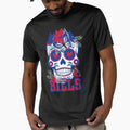 Buffalo Bills Scull T-Shirt - Minimalist Print Men Women - T-Shirt, Sweatshirt, Hoodie