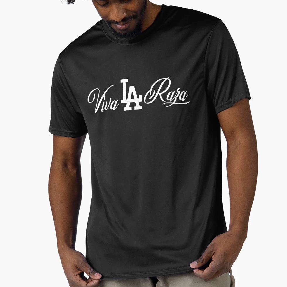 Viva La Raza La Inspired Typography T-Shirt - Custom Art Print Unisex - T-Shirt, Sweatshirt, Hoodie