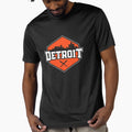 Detroit Baseball Modern City Skyline T-Shirt - Unique Graphic Men Women - T-Shirt, Sweatshirt, Hoodie