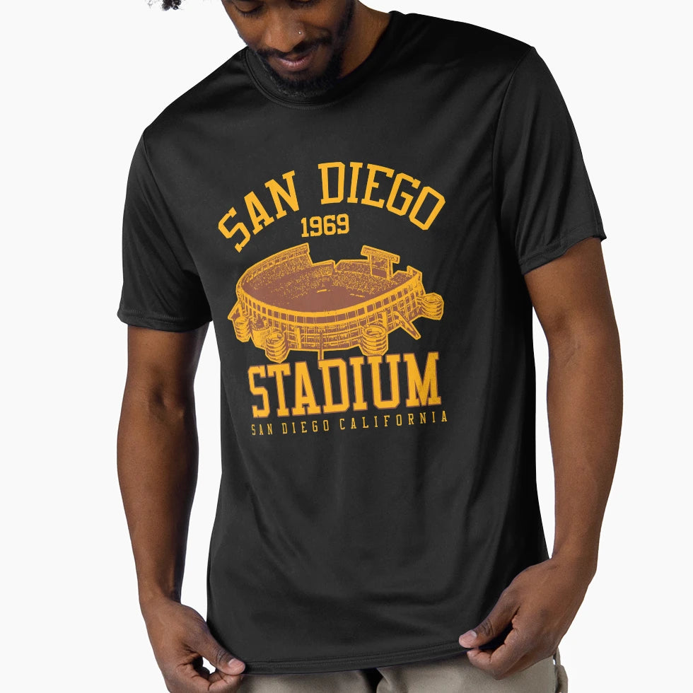 San Diego Stadium T-Shirt - Casual Everyday Wear Men Women - T-Shirt, Sweatshirt, Hoodie