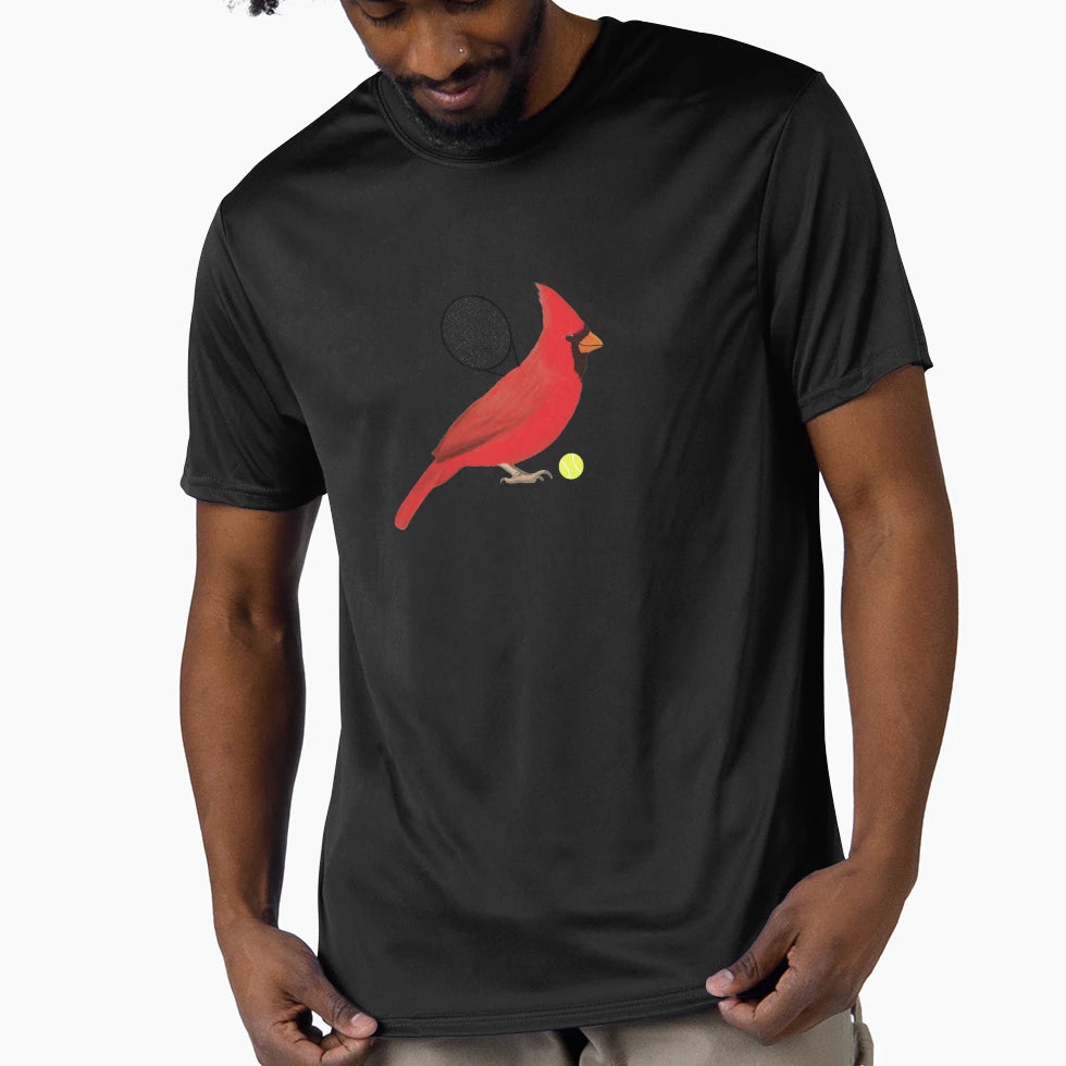 Tennis Cardinal T-Shirt - Aesthetic Graphic Men Women - T-Shirt, Sweatshirt, Hoodie