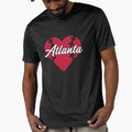 I Love Atlanta Baseball Atl Heart T-Shirt - Streetwear Style for Adults - T-Shirt, Sweatshirt, Hoodie
