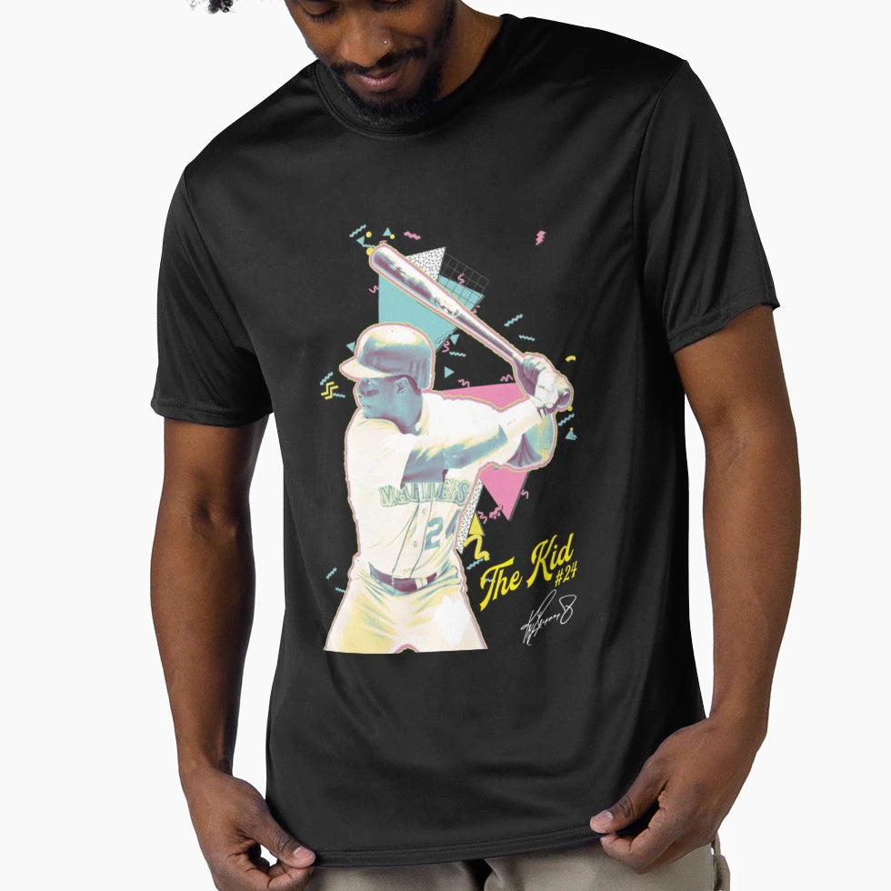 Ken Griffey Jr Basketball Legend T-Shirt - Fun Novelty Design for Adults - T-Shirt, Sweatshirt, Hoodie