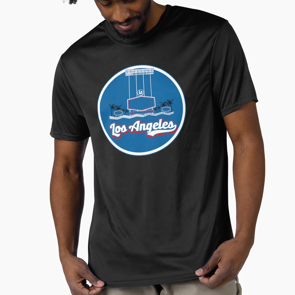 Los Angeles Scoreboard Crest T-Shirt - Minimalist Print for Adults - T-Shirt, Sweatshirt, Hoodie