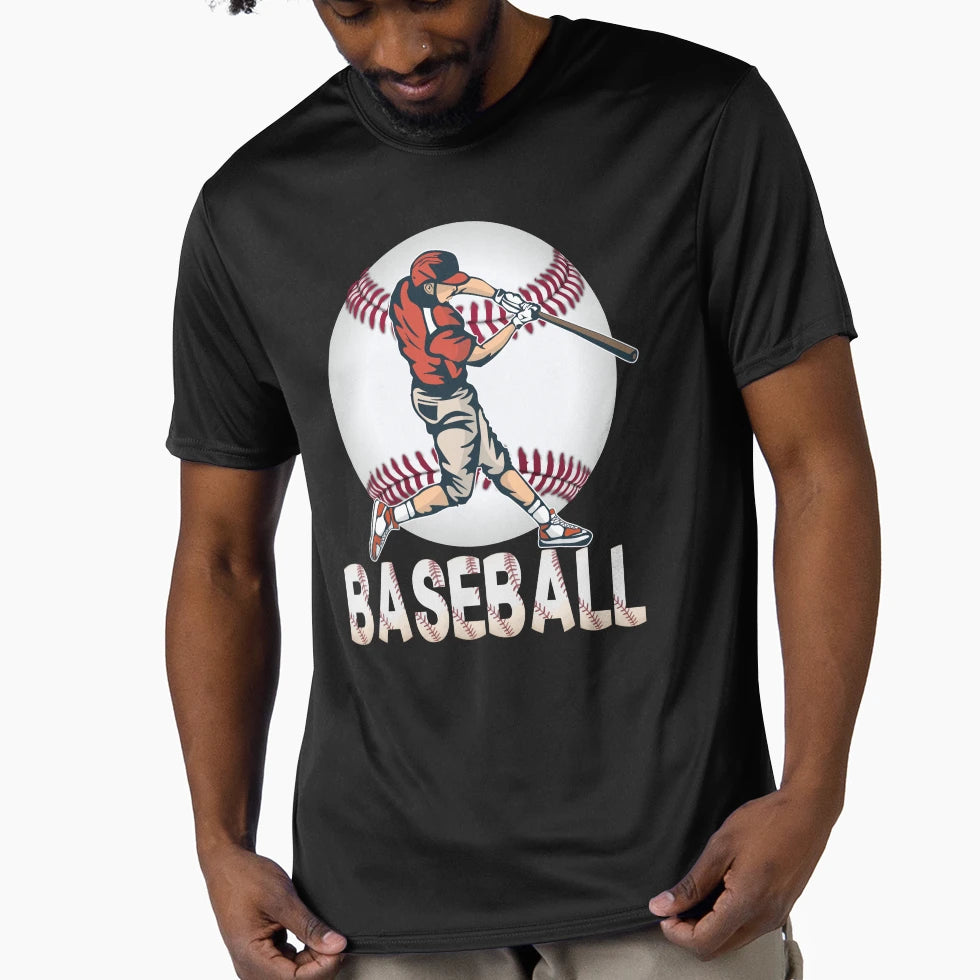 Passion Baseball Baseball Spirit T-Shirt - Minimalist Print for Adults - T-Shirt, Sweatshirt, Hoodie