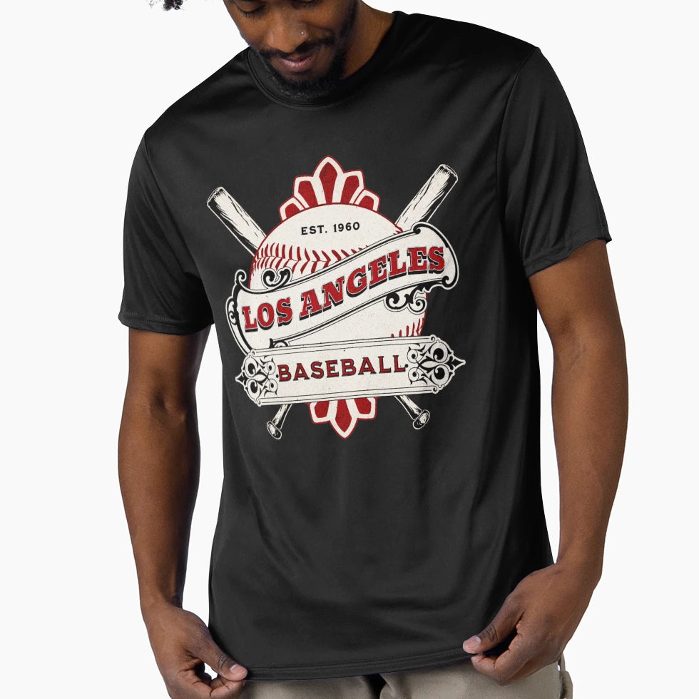 Los Angeles Baseball T-Shirt - Aesthetic Graphic Men Women - T-Shirt, Sweatshirt, Hoodie