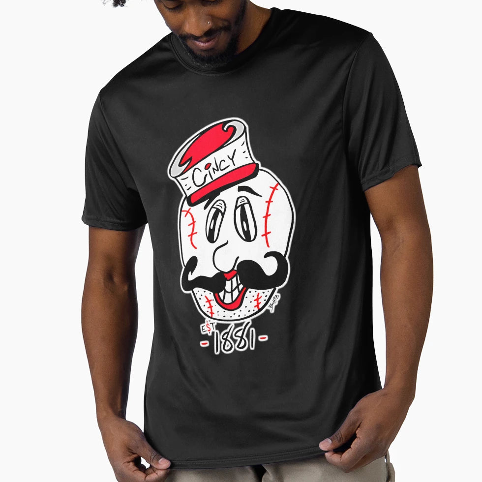 Mr Red Cincy T-Shirt - Streetwear Style for Adults - T-Shirt, Sweatshirt, Hoodie