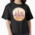 Philadelphia Pennsylvania City Skyline T-Shirt - Trendy Graphic Unisex - T-Shirt, Sweatshirt, Hoodie