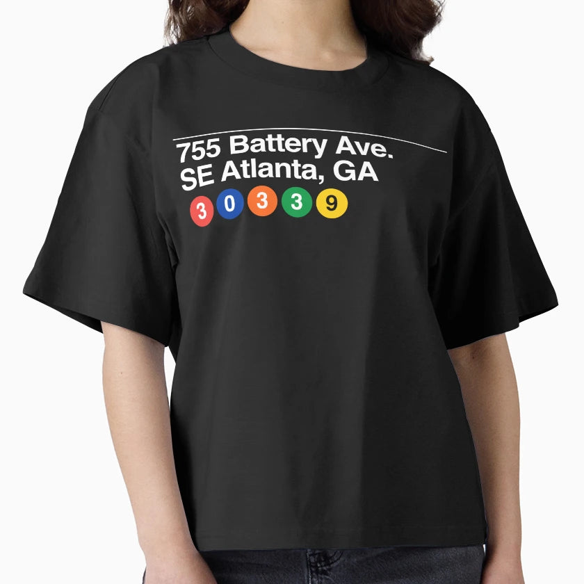 Truist Park 755 Battery Ave Se Atlanta T-Shirt - Novelty Apparel Men Women - T-Shirt, Sweatshirt, Hoodie