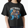 Detroit Football T-Shirt - Streetwear Style Unisex - T-Shirt, Sweatshirt, Hoodie