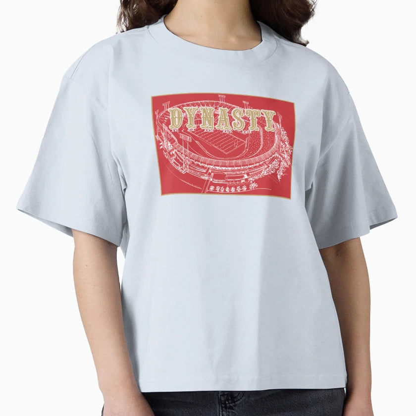 Dynasty Football San Francisco T-Shirt - Fun Novelty Design Men Women - T-Shirt, Sweatshirt, Hoodie