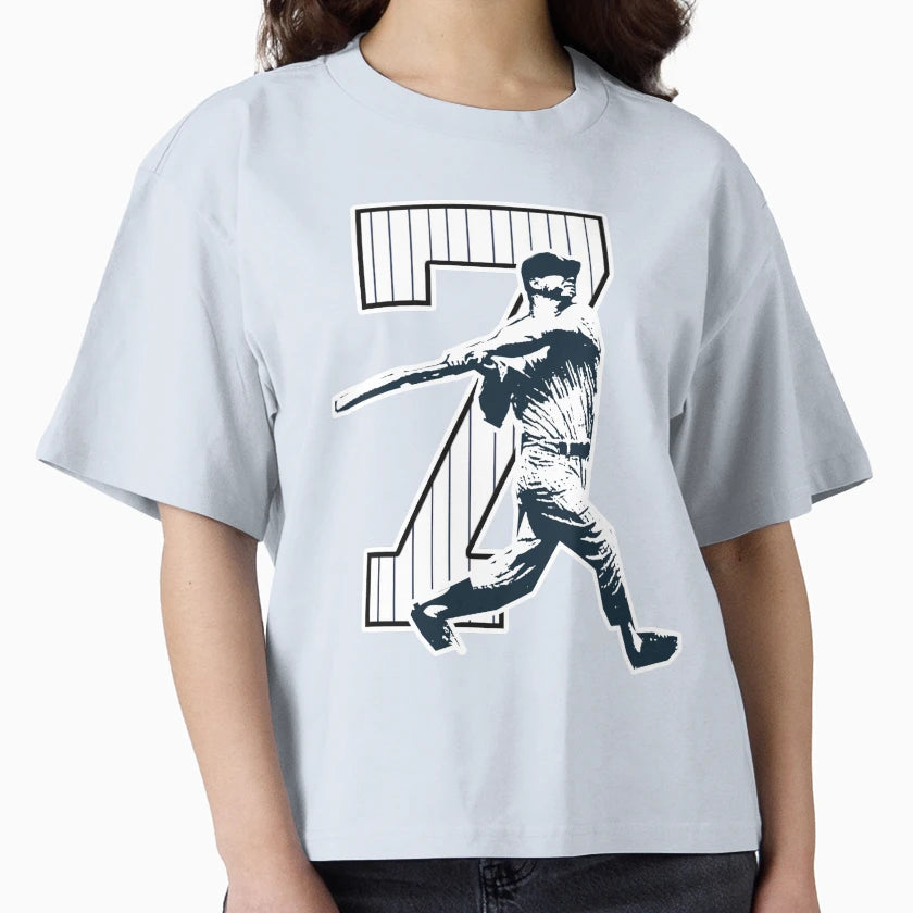 Mick Retired Number And Bronx T-Shirt - Casual Everyday Wear for Adults - T-Shirt, Sweatshirt, Hoodie