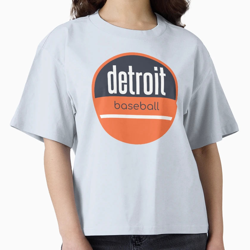 Detroit Baseball T-Shirt - Aesthetic Graphic Men Women - T-Shirt, Sweatshirt, Hoodie