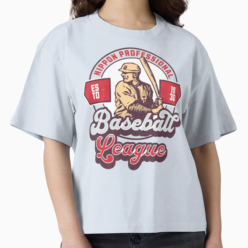Nippon Baseball League T-Shirt - Graphic Print Men Women - T-Shirt, Sweatshirt, Hoodie