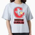 Houston Gamblers T-Shirt - Custom Art Print for Adults - T-Shirt, Sweatshirt, Hoodie