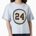 24 Say Hey Alt Version T-Shirt - Minimalist Print Unisex - T-Shirt, Sweatshirt, Hoodie