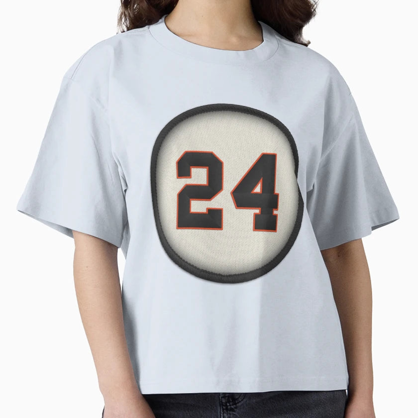 24 Say Hey Alt Version T-Shirt - Minimalist Print Unisex - T-Shirt, Sweatshirt, Hoodie