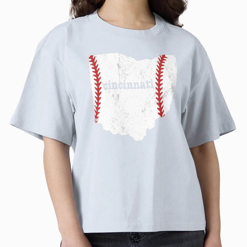 Cincinnati Softball Baseball T-Shirt - Streetwear Style Men Women - T-Shirt, Sweatshirt, Hoodie