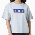 Kor South Korea Trigram Tiles White Red T-Shirt - Graphic Print Unisex - T-Shirt, Sweatshirt, Hoodie