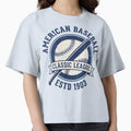 American Baseball League Emblem T-Shirt - Novelty Apparel Men Women - T-Shirt, Sweatshirt, Hoodie