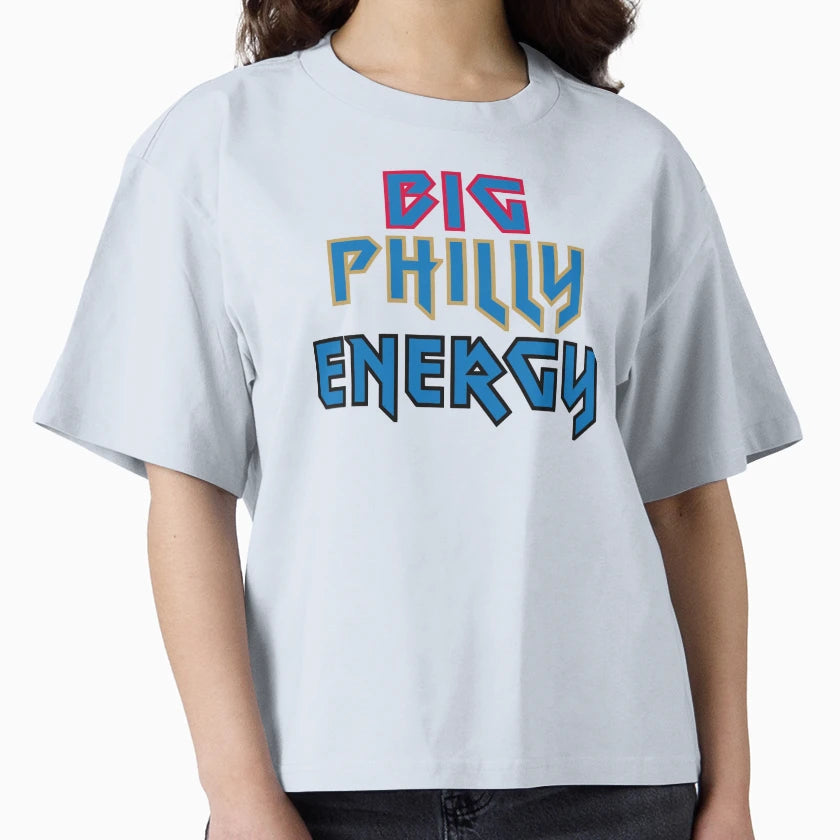 Big Philly Energy Basketball T-Shirt - Custom Art Print Men Women - T-Shirt, Sweatshirt, Hoodie