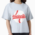 Cincinnati Baseball Baseball Fans T-Shirt - Casual Everyday Wear Unisex - T-Shirt, Sweatshirt, Hoodie