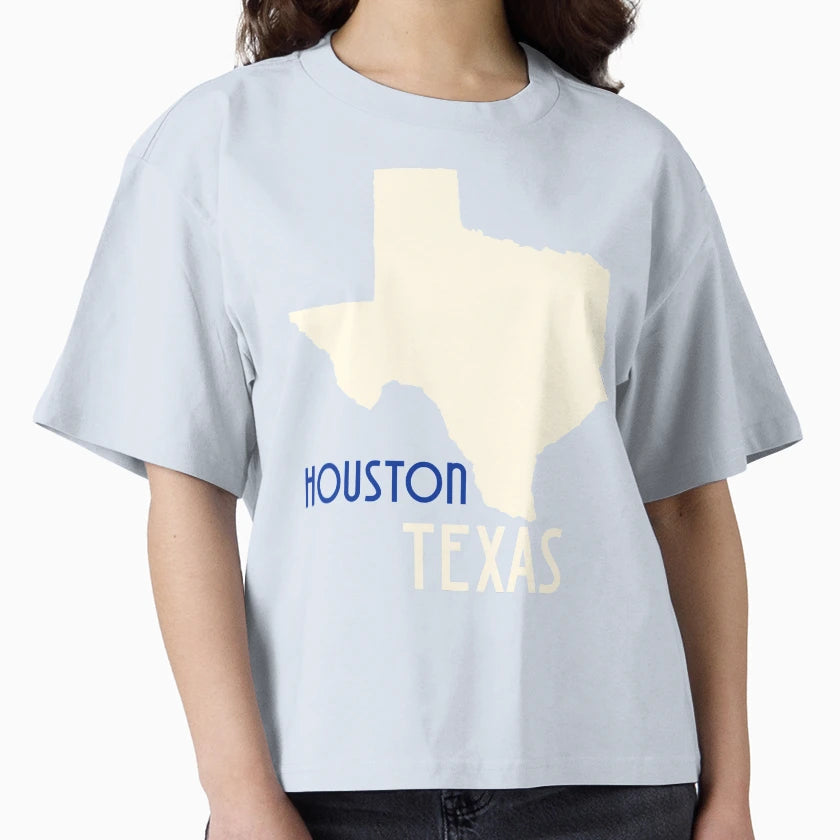 Houston Texas T-Shirt - Fun Novelty Design for Adults - T-Shirt, Sweatshirt, Hoodie