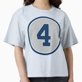 Lou Gehrig 4 Away Jersey Number T-Shirt - Trendy Graphic for Adults - T-Shirt, Sweatshirt, Hoodie