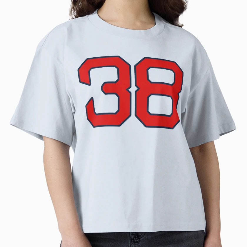 Number 38 Boston Retired Number And T-Shirt - Casual Everyday Wear Unisex - T-Shirt, Sweatshirt, Hoodie