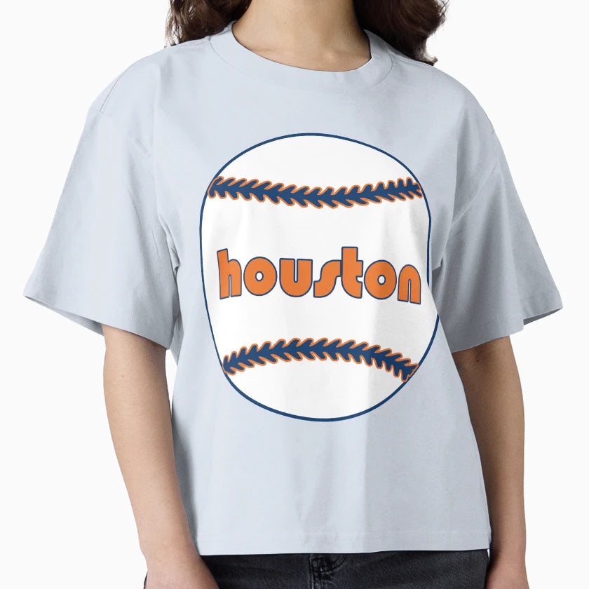 Houston Throwback Baseball T-Shirt - Trendy Graphic Unisex - T-Shirt, Sweatshirt, Hoodie