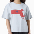 Massachusetts Sixth State T-Shirt - Trendy Graphic Unisex - T-Shirt, Sweatshirt, Hoodie