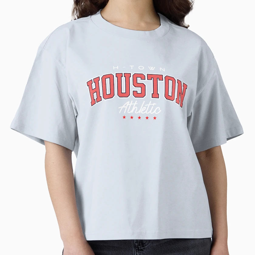 Houston Texas H Town Athletic T-Shirt - Graphic Print Men Women - T-Shirt, Sweatshirt, Hoodie