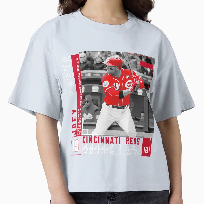 Joey Votto Baseball Edit Tapestries T-Shirt - Custom Art Print Men Women - T-Shirt, Sweatshirt, Hoodie
