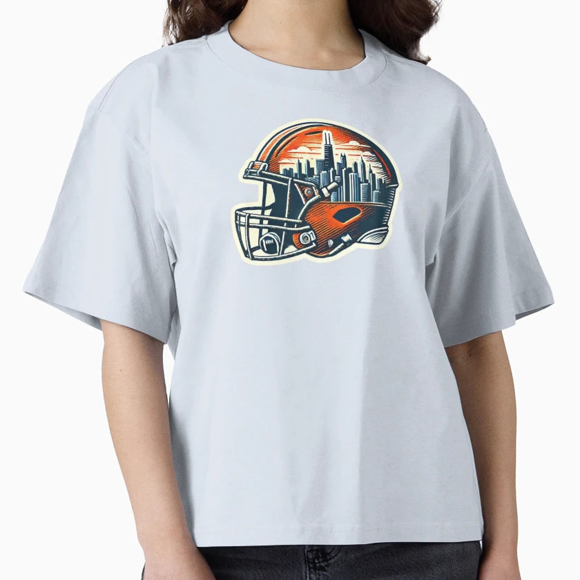 Chicago Bears Helmet T-Shirt - Streetwear Style Unisex - T-Shirt, Sweatshirt, Hoodie