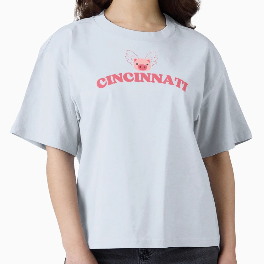 Cincinnati T-Shirt - Custom Art Print Unisex - T-Shirt, Sweatshirt, Hoodie