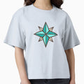 Pastel Blue Star T-Shirt - Streetwear Style for Adults - T-Shirt, Sweatshirt, Hoodie