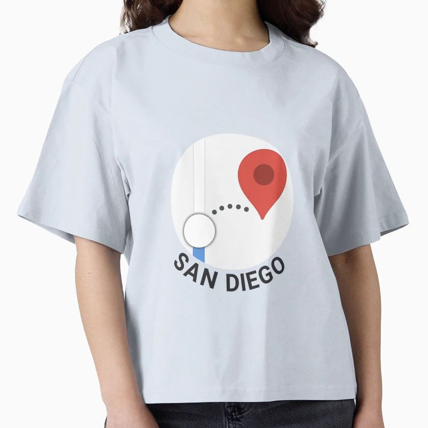 San Diego I Have Arrived T-Shirt - Trendy Graphic for Adults - T-Shirt, Sweatshirt, Hoodie