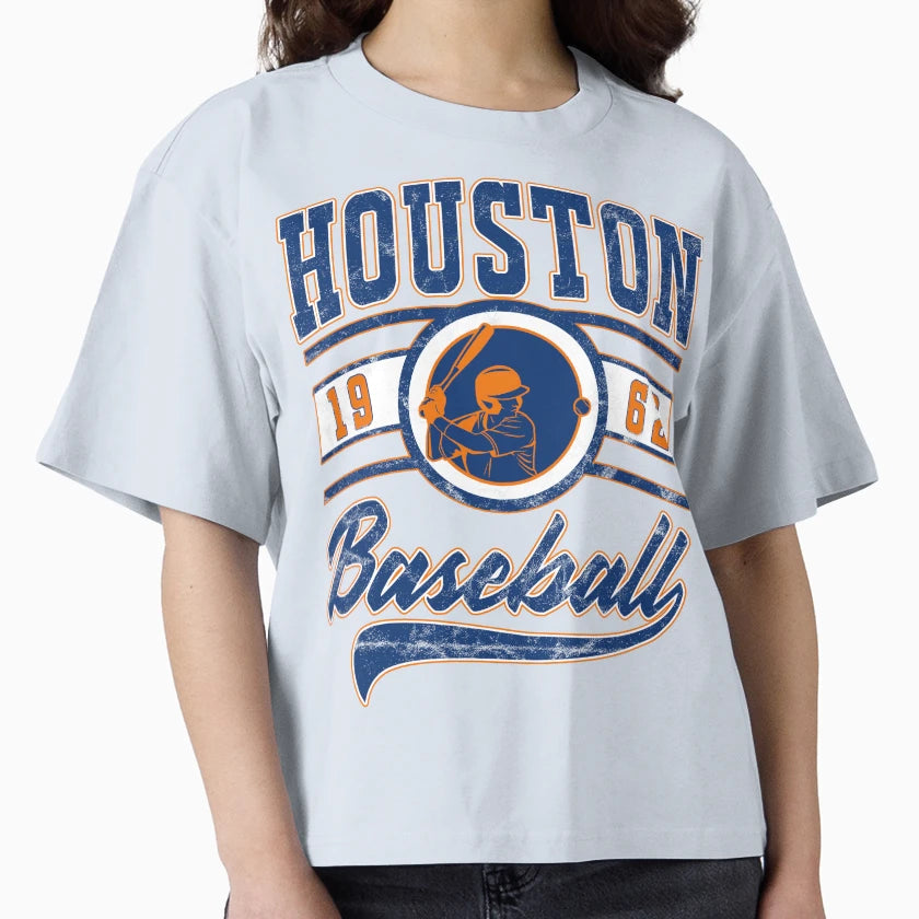 Houston Baseball T-Shirt - Unique Graphic for Adults - T-Shirt, Sweatshirt, Hoodie