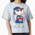 Snoopy Rangers Baseball T-Shirt - Streetwear Style Men Women - T-Shirt, Sweatshirt, Hoodie