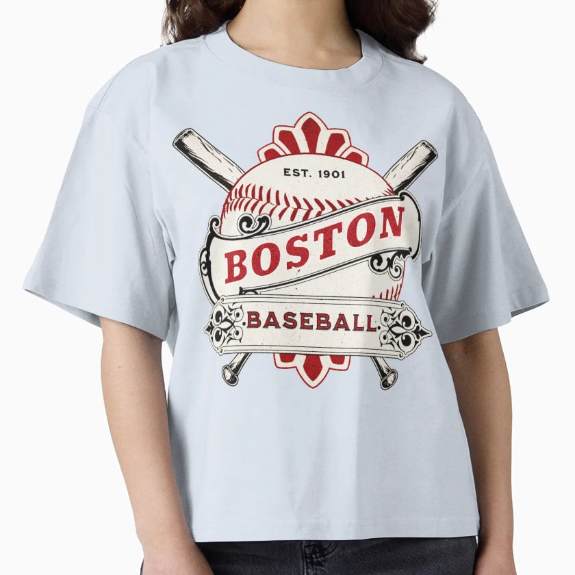 Boston Baseball T-Shirt - Casual Everyday Wear for Adults - T-Shirt, Sweatshirt, Hoodie