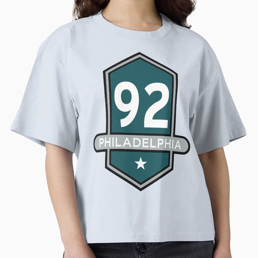 Philadelphia 92 Emblem T-Shirt - Aesthetic Graphic Unisex - T-Shirt, Sweatshirt, Hoodie