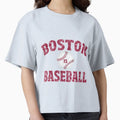 Boston Is Baseball Distressed T-Shirt - Fun Novelty Design Men Women - T-Shirt, Sweatshirt, Hoodie
