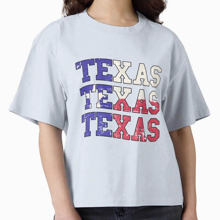 Texas United States Flags T-Shirt - Minimalist Print Unisex - T-Shirt, Sweatshirt, Hoodie