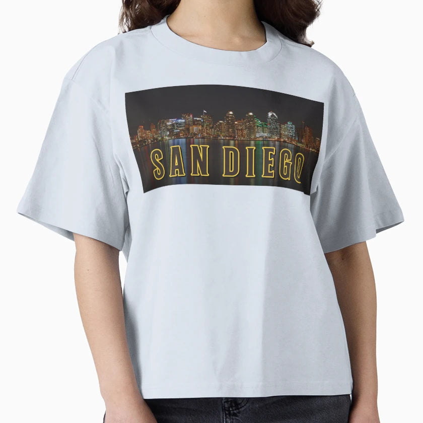 Downtown San Diego T-Shirt - Custom Art Print Unisex - T-Shirt, Sweatshirt, Hoodie