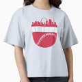 Downtown St Louis Missouri Skyline Baseball T-Shirt - Graphic Print Unisex - T-Shirt, Sweatshirt, Hoodie