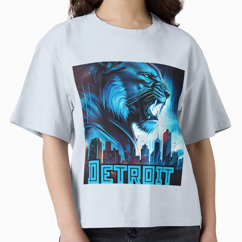 Detroit Football T-Shirt - Fun Novelty Design Men Women - T-Shirt, Sweatshirt, Hoodie