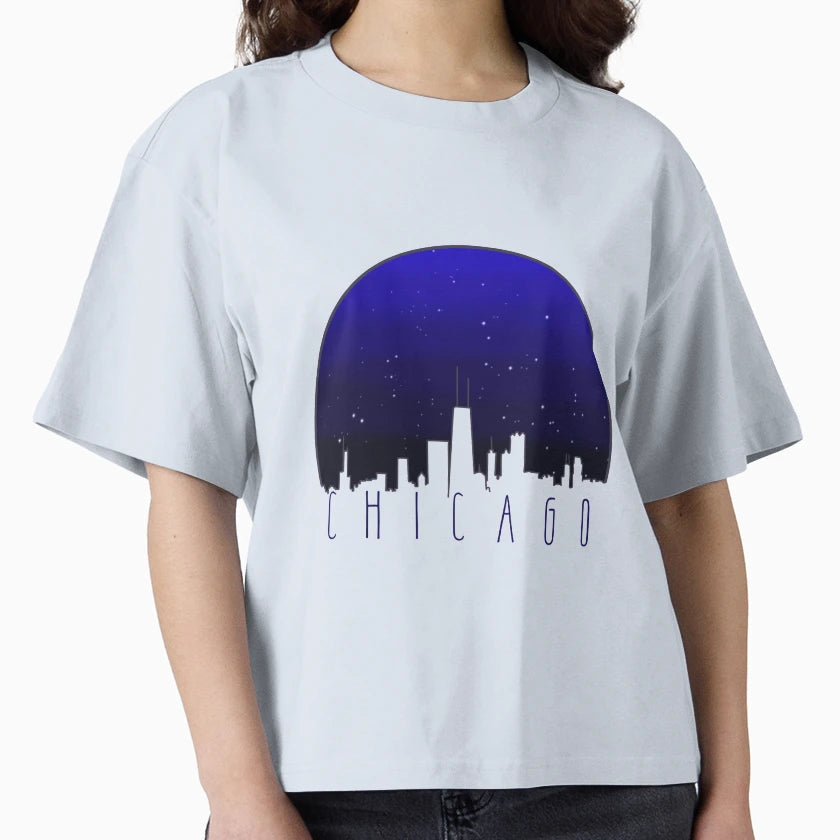 Chicago T-Shirt - Custom Art Print Unisex - T-Shirt, Sweatshirt, Hoodie