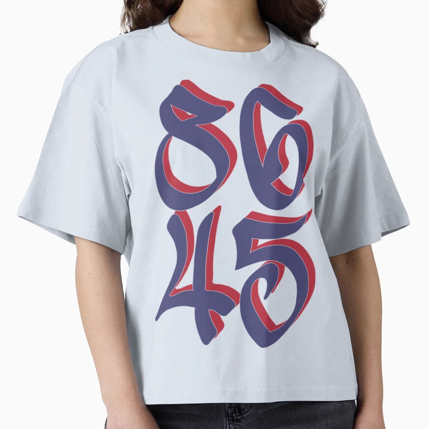 86 45 Anti Trump T-Shirt - Unique Graphic Unisex - T-Shirt, Sweatshirt, Hoodie