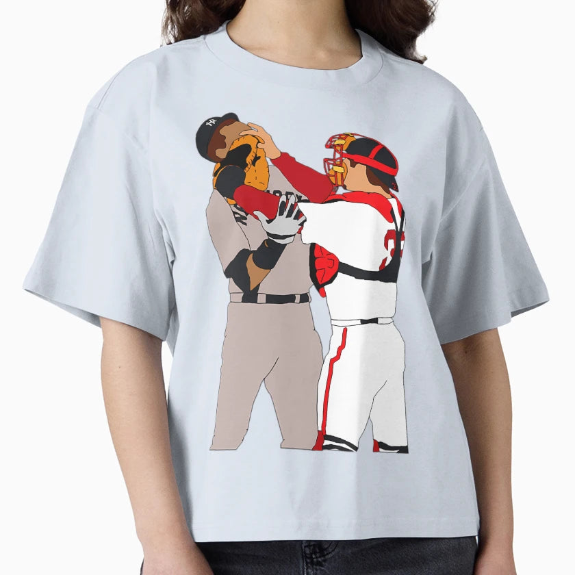 Jason Varitek Alex Rodriguez Brawl T-Shirt - Trendy Graphic Unisex - T-Shirt, Sweatshirt, Hoodie