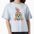 Sugar Skull Smile T-Shirt - Unique Graphic for Adults - T-Shirt, Sweatshirt, Hoodie